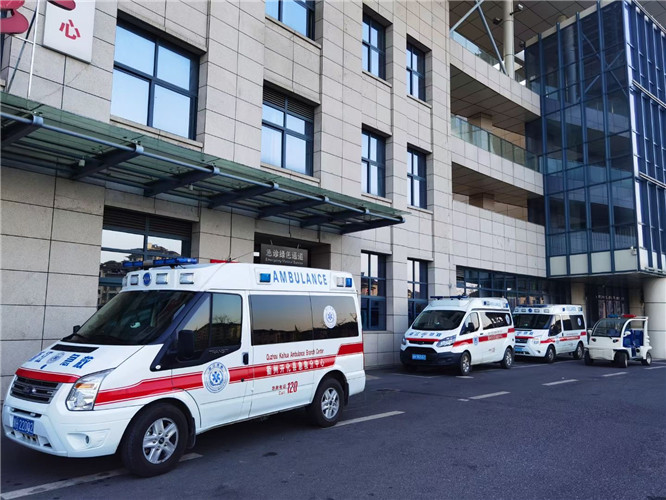 工业园区救护车出租服务案例4
