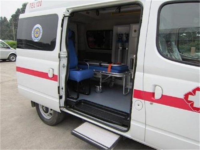 工业园区救护车出租服务案例7
