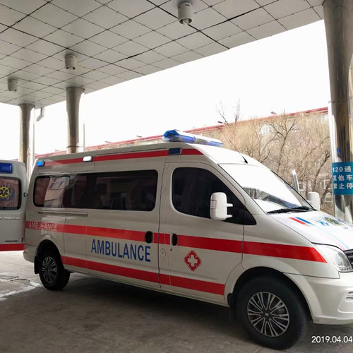 工业园区救护车出租服务案例2